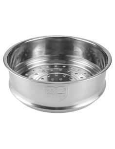 Rejilla de Vapor Redonda Acero Inoxidable 16 cm LNQ LUNIQI