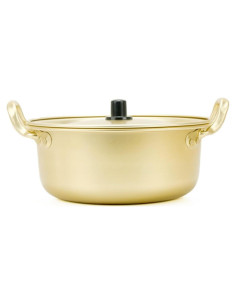 Olla de Aluminio Amarilla XICHENGSHIDAI 2.27L para Fideos