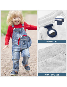 Soporte Oculto para AirTag TAYCASE - Funda Silicona Niños 2