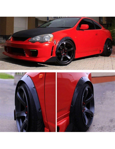 Kit de Carenado Universal BLACKHORSE-RACING 4 Piezas 780mm/840mm