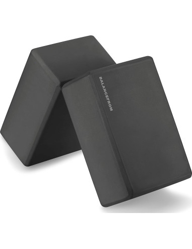 Alfombrilla de Yoga Fitvids Antidesgarro 1.27 cm Negra