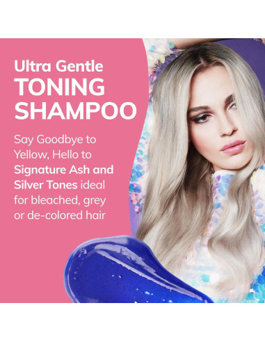 Champú Morado No Yellow Fanola 350 ml - Neutraliza Amarillos