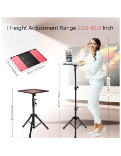 Soporte de trípode ajustable para proyector Genérico 60-115 cm 2