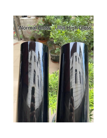 Película de Vinilo LZLRUN Ultra Gloss Negro 0.30m x 3.05m
