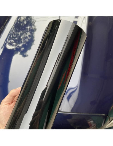 Película de Vinilo LZLRUN Ultra Gloss Negro 0.30m x 3.05m