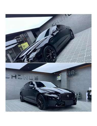 Película de Vinilo LZLRUN Ultra Gloss Negro 0.30m x 3.05m