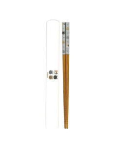 Palillos Japoneses de Bambú JapanBargain 22.23 cm con Estuche