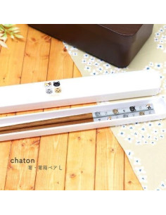 Palillos Japoneses de Bambú JapanBargain 22.23 cm con Estuche 2