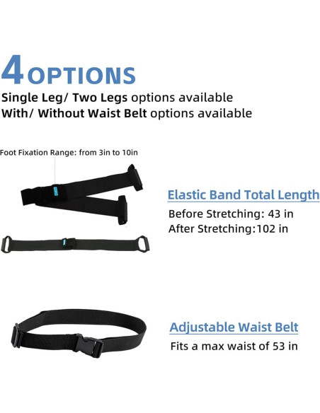 Banda de Resistencia CRAZY ROSA 30.48 cm para Rehabilitación