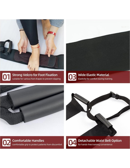 Banda de Resistencia CRAZY ROSA 30.48 cm para Rehabilitación