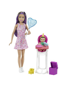 Conjunto de Juego Barbie Skipper Cuidado de Niños Inc. Multicolor