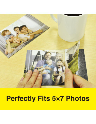 Hojas Magnéticas Adhesivas MagX 5x7 cm - 10 Unidades