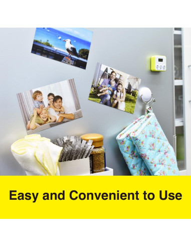 Hojas Magnéticas Adhesivas MagX 5x7 cm - 10 Unidades