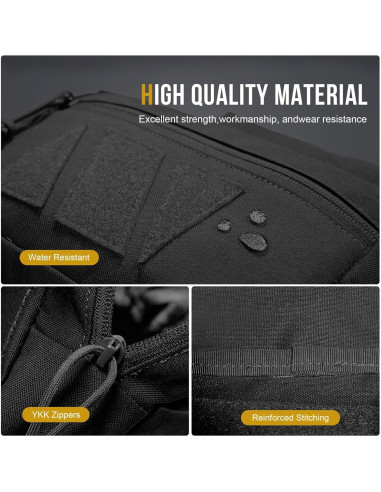 Bolsa Dangler Táctica OneTigris para Chaleco - Nylon 500D