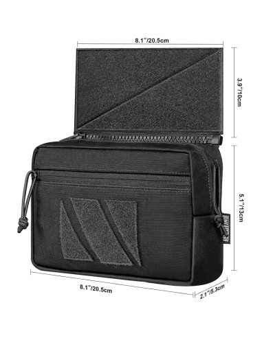 Bolsa Dangler Táctica OneTigris para Chaleco - Nylon 500D