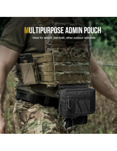 Bolsa Dangler Táctica OneTigris para Chaleco - Nylon 500D