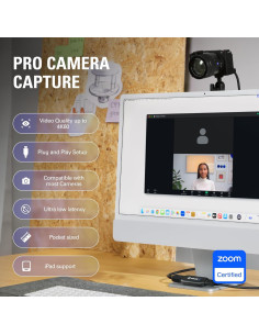 Elgato Cam Link 4K - Captura Externa HDMI a USB 3.0 2
