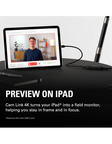 Elgato Cam Link 4K - Captura Externa HDMI a USB 3.0