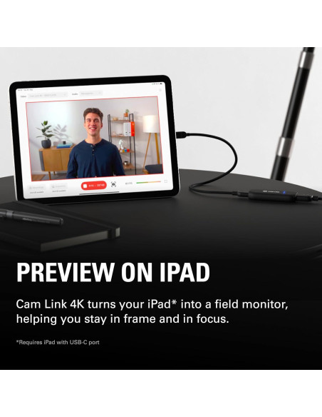 Elgato Cam Link 4K - Captura Externa HDMI a USB 3.0