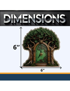Calcomanía de Pared de Hada Genérico 15.24 cm Decoración Infantil 2