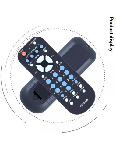 Control Remoto Universal PZL RCR503BR para 3 Dispositivos