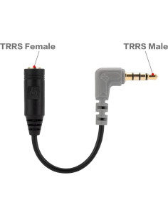 Cable de Micrófono SC4 Uncle Light 2 Pack TRS a TRRS 3.5mm 2