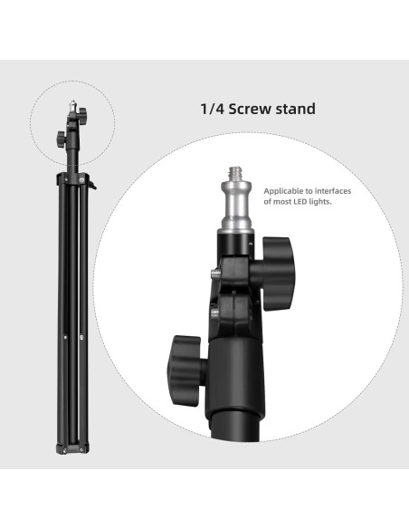 Trípode de Luz Yongnuo 190cm para Fotografía con Rosca 1/4"