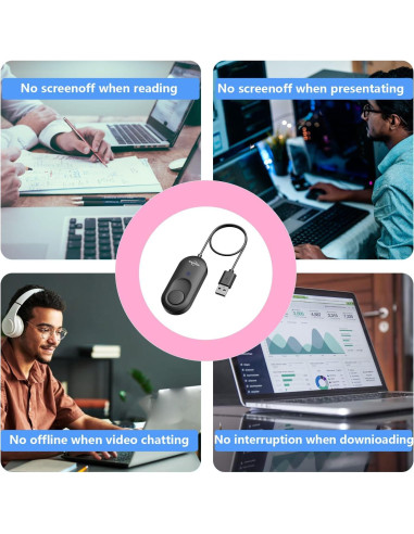 Mover de Ratón USB Automático Vostoktech Indetectable 3 Modos