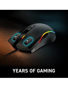 Ratón Gaming MSI Forge GM300 USB RGB Ligero 7200 DPI 2