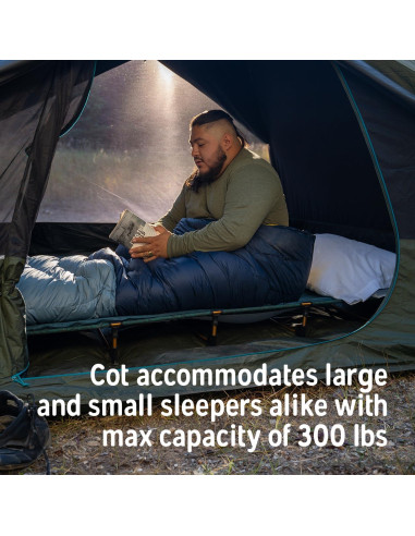 Cama de Camping Kelty Lowdown Estructura de Aluminio 190.5x71.1cm