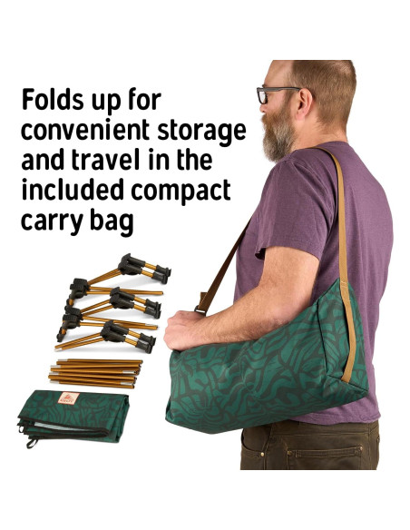 Cama de Camping Kelty Lowdown Estructura de Aluminio 190.5x71.1cm