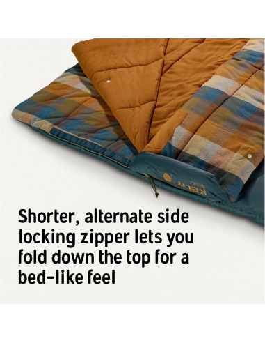 Saco de dormir Kelty Wayback 213x91 cm con manta incorporada