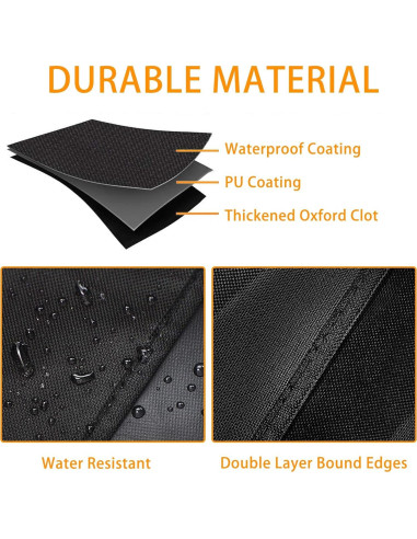 Cubierta para Estufa de 3 Quemadores Timeshi FS-CC-90