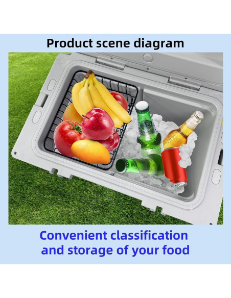 Cesta de Aluminio YJNAUPAI para Enfriadores RTIC 52QT y 72QT