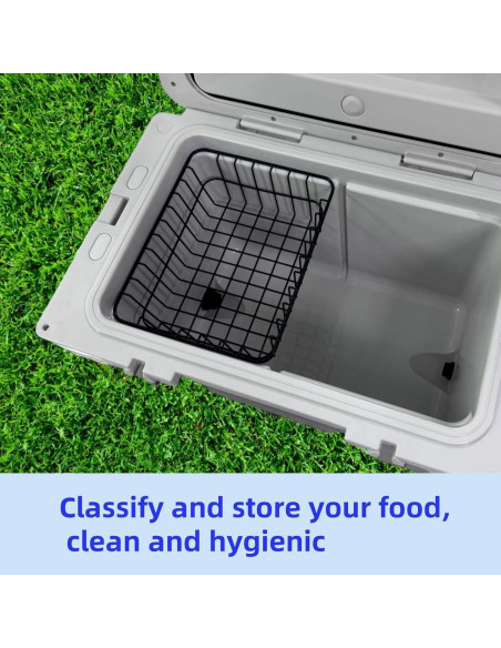 Cesta de Aluminio YJNAUPAI para Enfriadores RTIC 52QT y 72QT