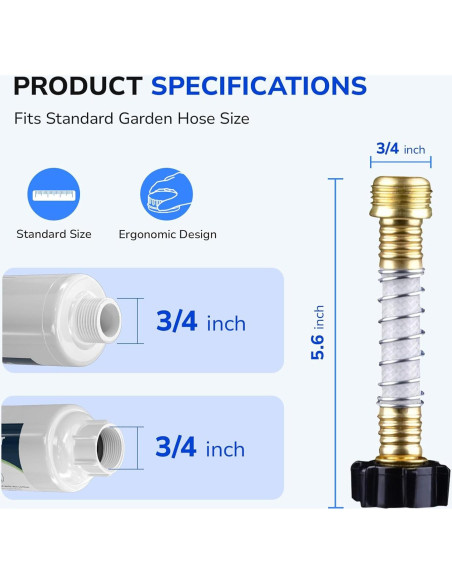 Filtro de Agua Fil-Fresh FF-RV con Protector de Manguera 0.53 kg