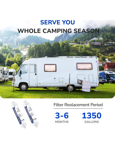 Filtro de Agua Fil-Fresh FF-RV con Protector de Manguera 0.53 kg