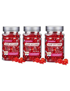 Suero Capilar Sin Enjuague GALHJCZ 120 Cápsulas Aceite Argán