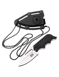 Cuchillo Fijo SOG Instinct Mini 12.19 cm con Funda Táctica