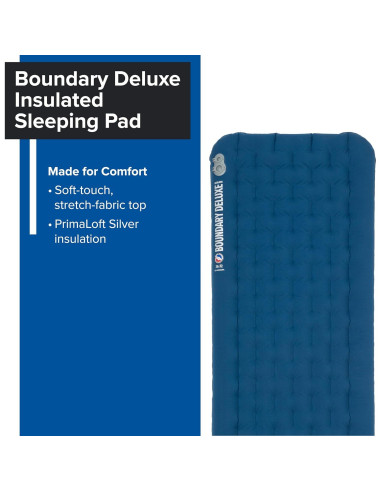 Colchón Inflable Aislado Big Agnes Boundary Deluxe Regular 51x183 cm