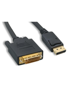 Cable DisplayPort a DVI 0.91m Cablelera 2pcs Paquete