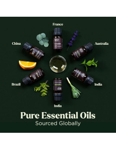 Set de Aceites Esenciales Lagunamoon 6x10mL Aromaterapia 2