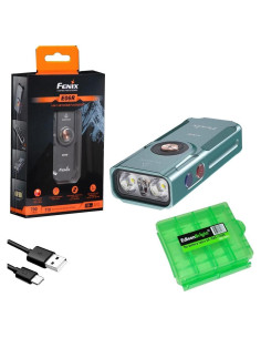 Linterna LED Fenix E06R 700 Lúmenes Recargable USB Turquesa
