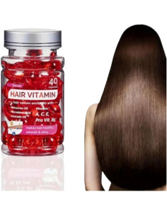 Suero Capilar Sin Enjuague GALHJCZ 120 Cápsulas Aceite Argán 2