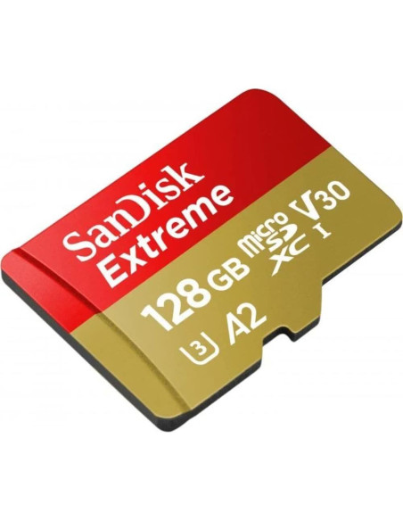 Tarjeta microSD SanDisk Extreme 128GB UHS-I 190MB/s 4K Tarjeta microSD SanDisk Extreme 128GB UHS-I 190MB/s 4K