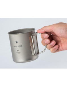 Taza de Titanio Snow Peak MG-142, 300 ml, Ultraligera 2