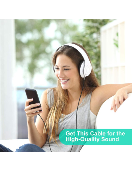 Cable Aux Mr Rex 2m 3.5mm a 2.5mm Compatible Bose JBL Cable Aux Mr Rex 2m 3.5mm a 2.5mm Compatible Bose JBL