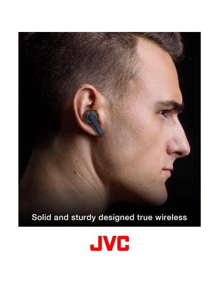 Auriculares Inalámbricos JVC RIPTIDZ Bluetooth 5.1 IPX5 Negro