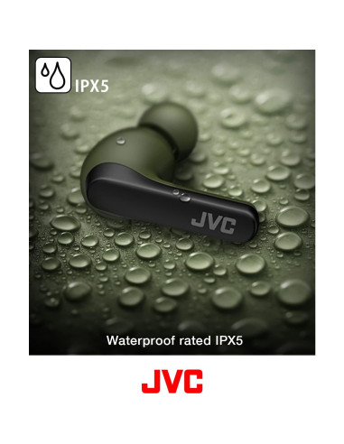 Auriculares Inalámbricos JVC RIPTIDZ Bluetooth 5.1 IPX5 Negro