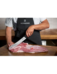 Cuchillo de Carnicero Victorinox Fibrox Pro 25 cm Acero Inoxidable 2